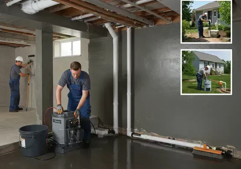 Basement Waterproofing and Flood Prevention process in Ironton, MO